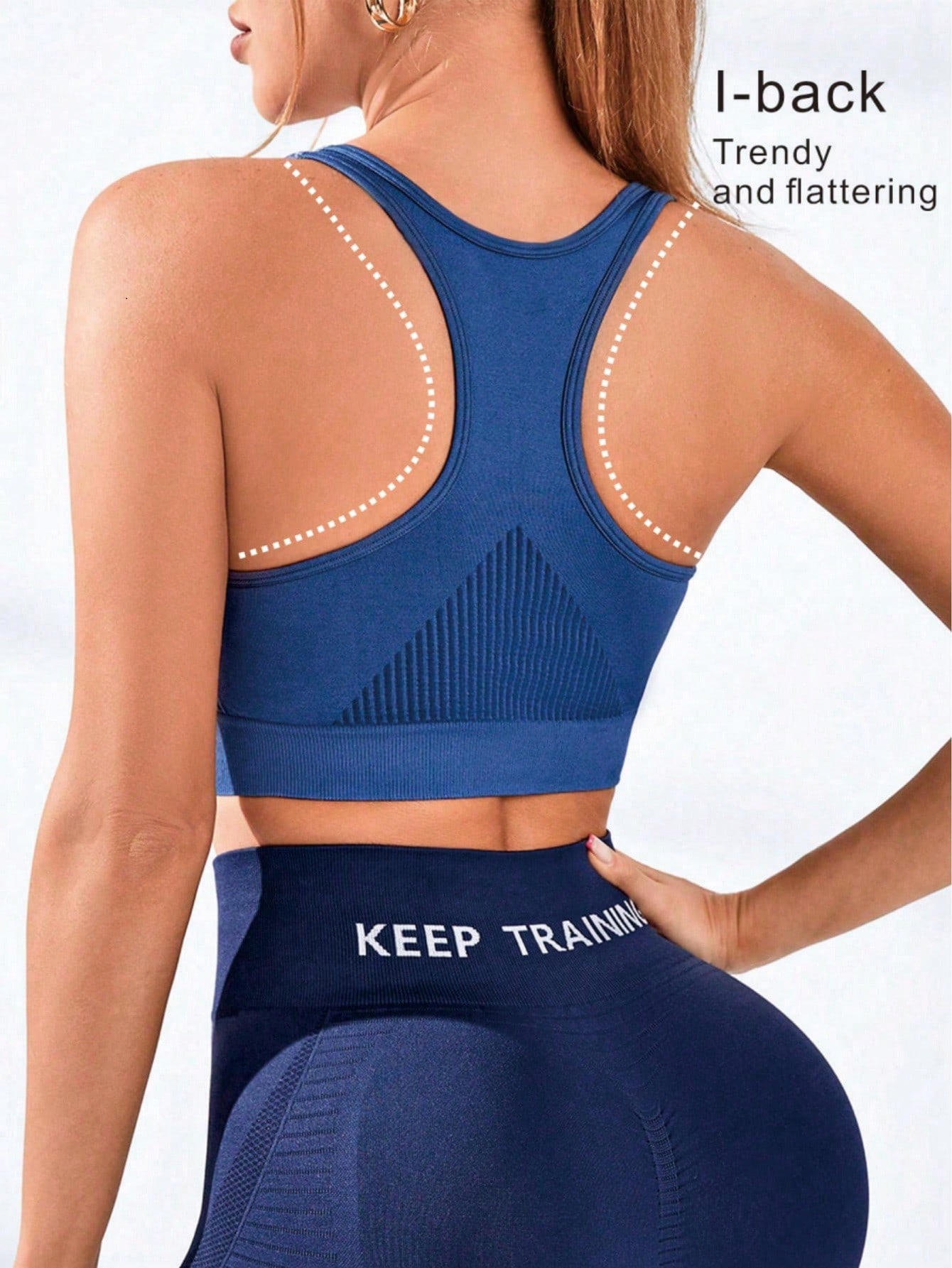 Women's Racerback Sports Bra S - Seamless Ribbed Workout Tank Top 评论和价格