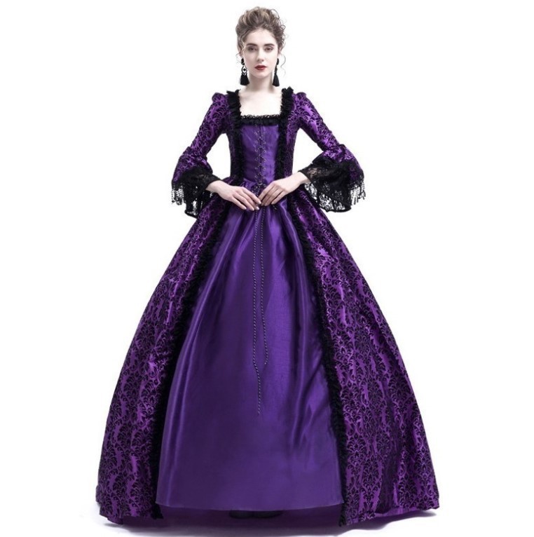 Patchwork Flared Sleeve Dress  - Dresses 评论和价格