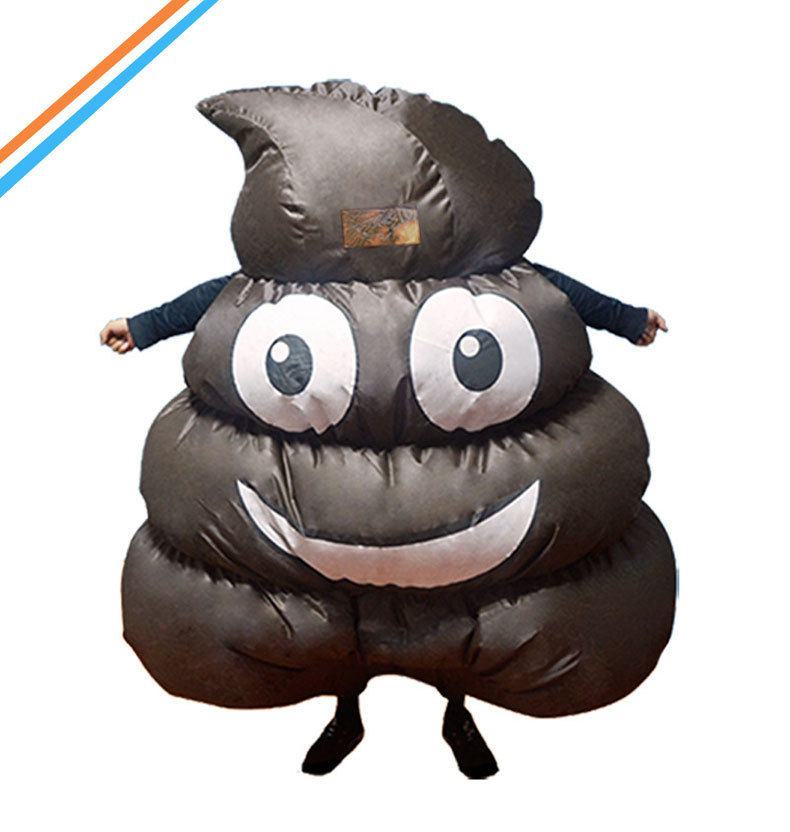 Adult Funny Inflatable Poo Cos - Dresses 评论和价格