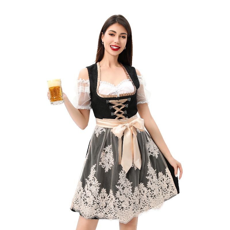 Adult Women Oktoberfest Cospla - Dresses 评论和价格