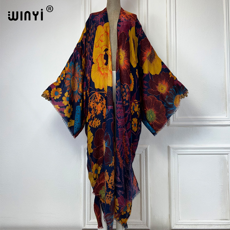 WINYI Africa Fashion Summer Ki - Boho Summer Beach Maxi Dress 评论和价格