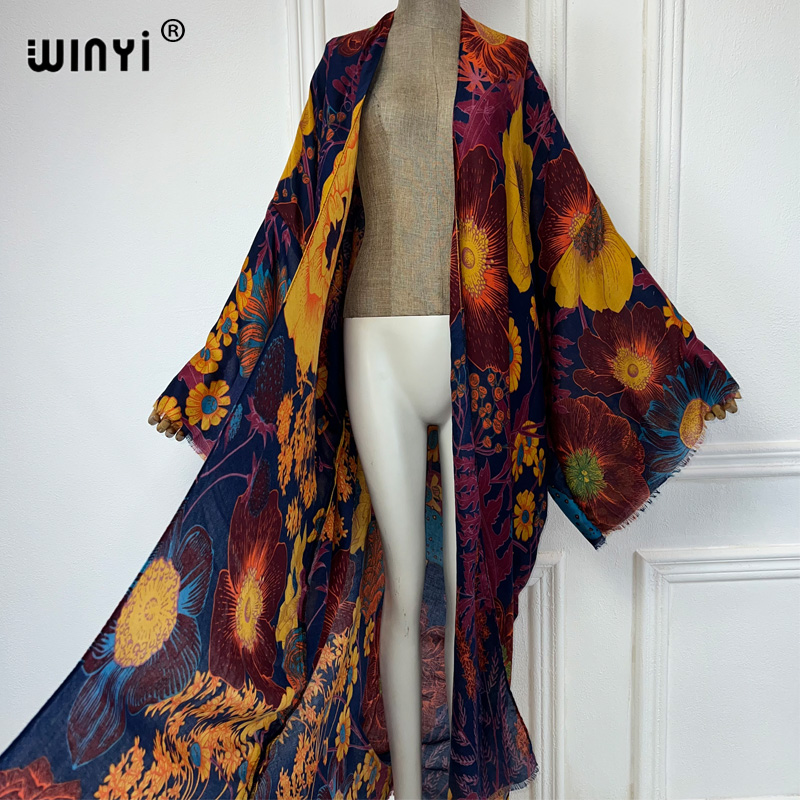 WINYI Africa Fashion Summer Ki - Boho Summer Beach Maxi Dress 评论和价格