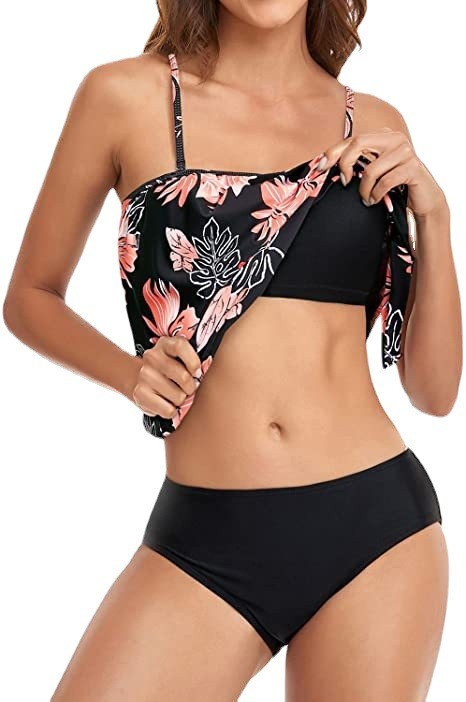 Women's High Waist Bikini Crop - Tops 评论和价格