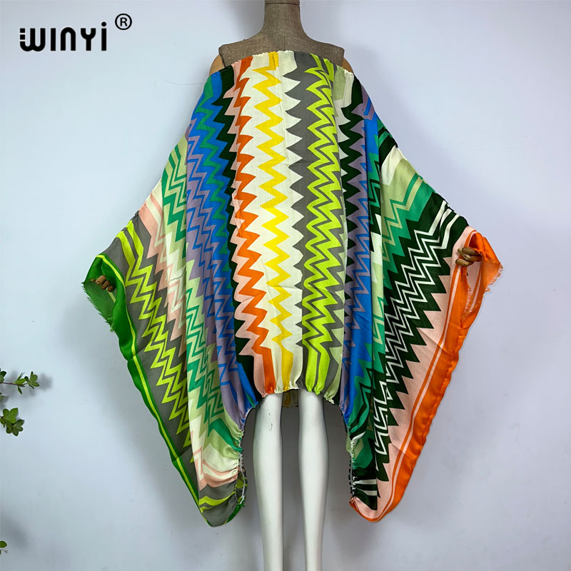 WINYI Women Sexy One Neck Maxi - Boho Summer Beach Maxi Dress 评论和价格