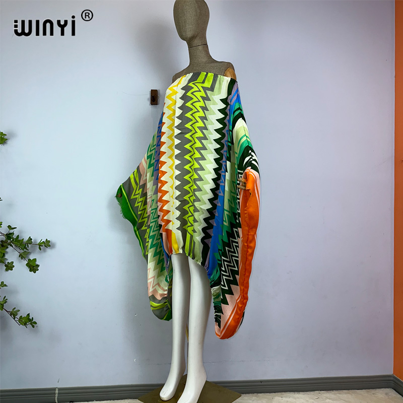WINYI Women Sexy One Neck Maxi - Boho Summer Beach Maxi Dress 评论和价格
