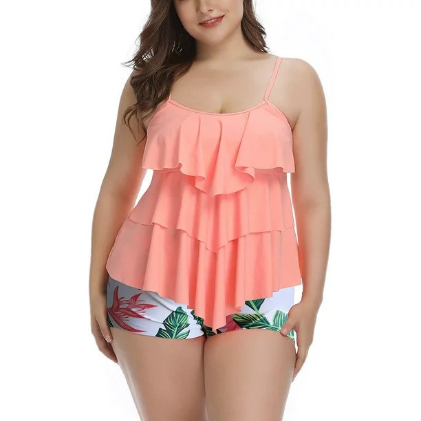 Women Swimwear Bikini Plus Siz - Swimwear 评论和价格