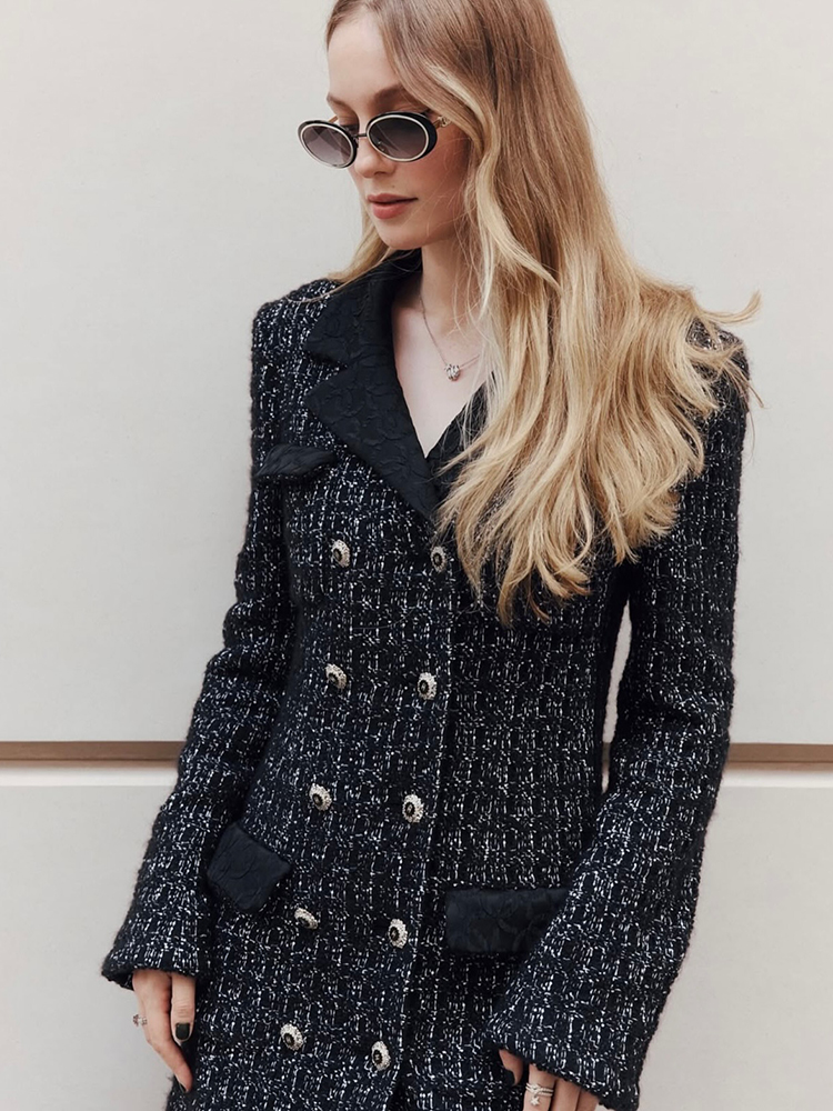 VC Women’s Tweed Blazer Dress  - Tweed Two Piece Blazer Dress 评论和价格