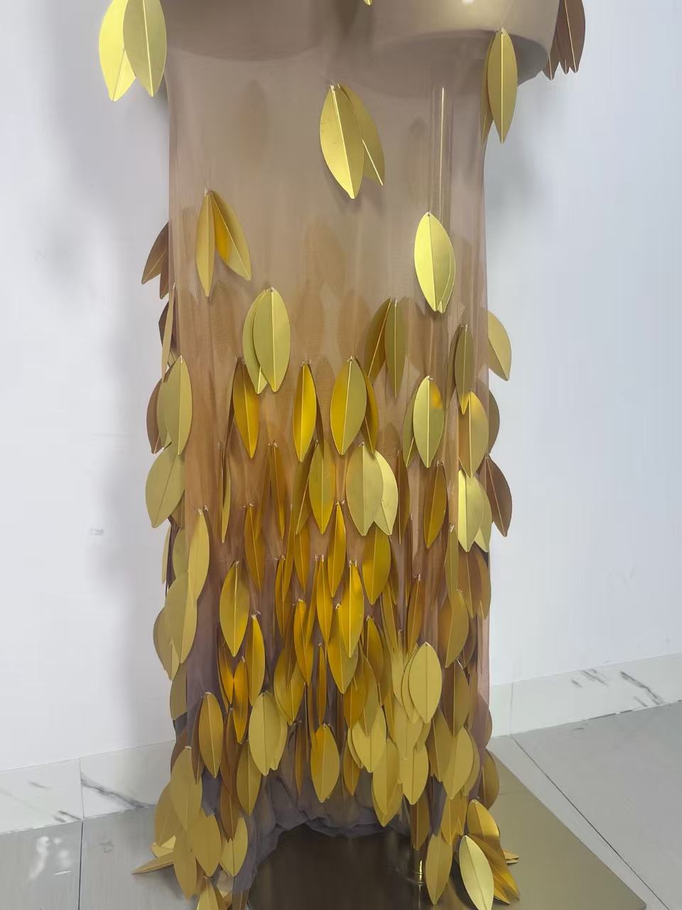 Sparkly Gold Rhinestone Sequin - Sparkly Rhinestone Club Party Dress 评论和价格